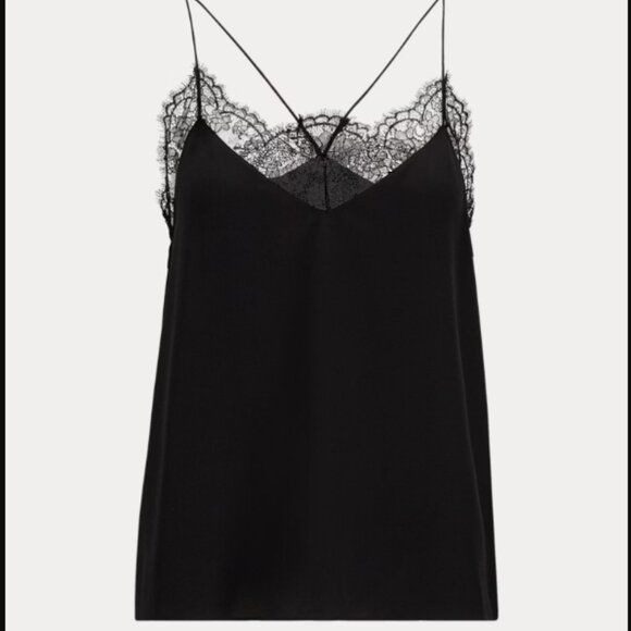 New, Polo Ralph Lauren Silk Lace Camisole - Picture 3 of 12